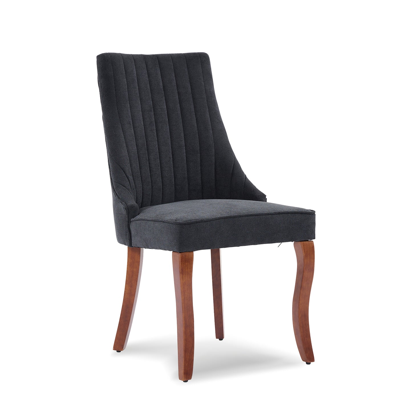 Flocked Linen Dining Chairs (Set of 2)