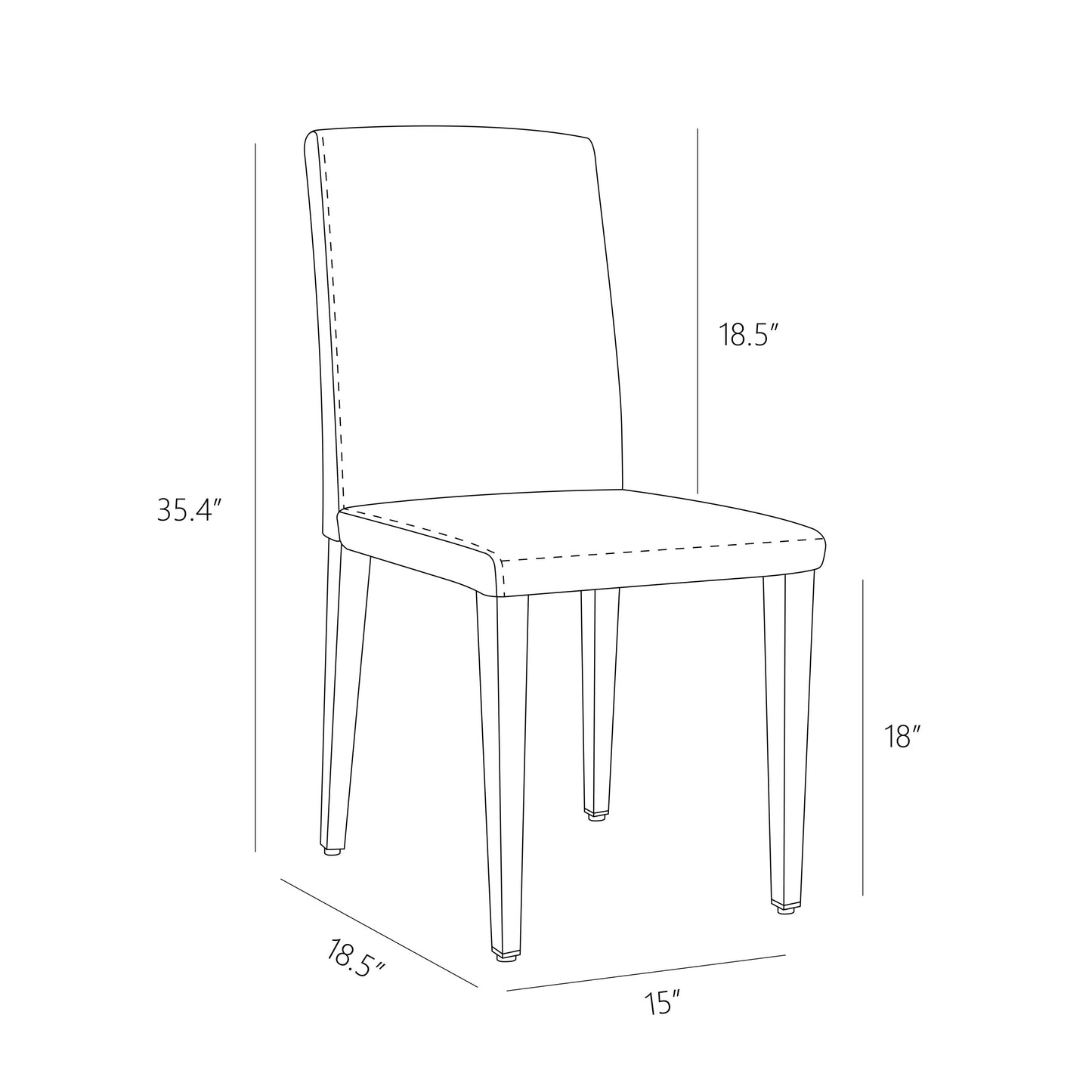 Ergonomic Tech Fabric Chairs - Set of 2