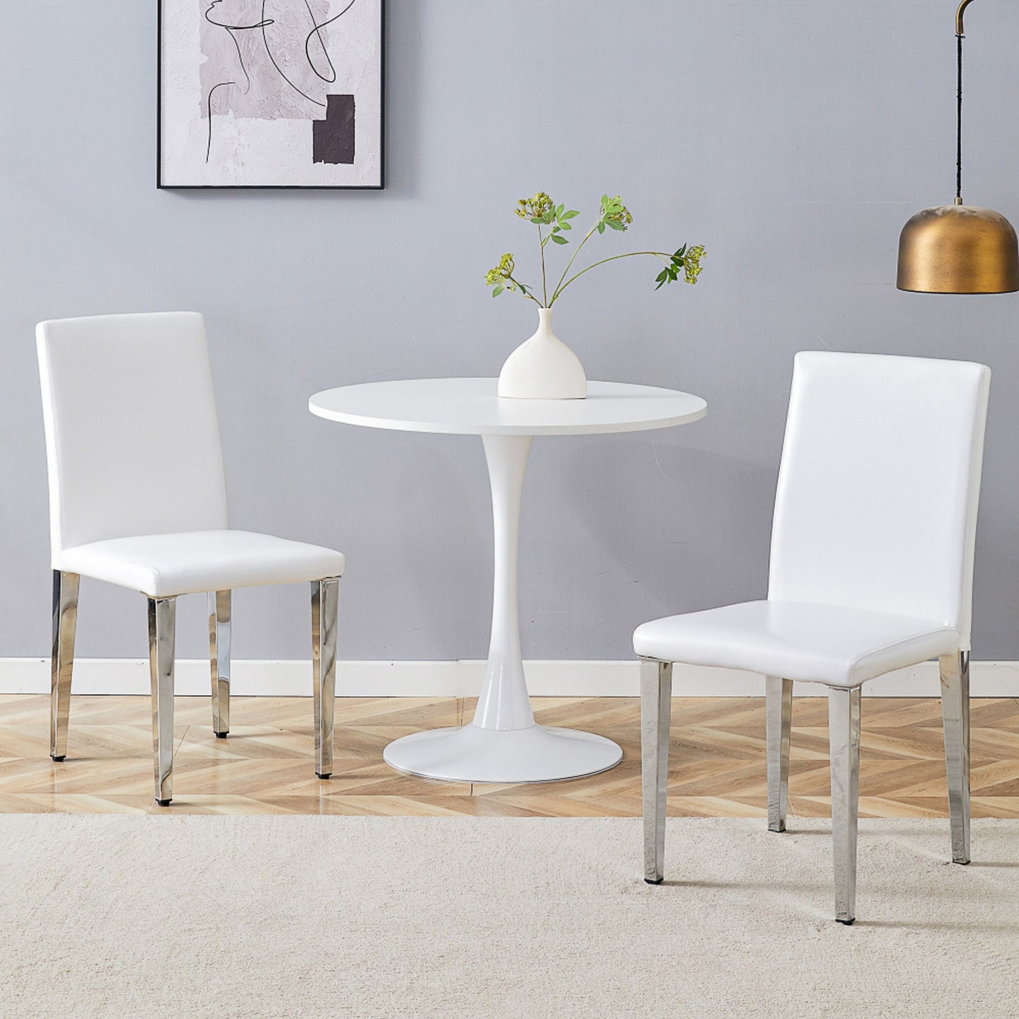 Ergonomic Tech Fabric Chairs - Set of 2