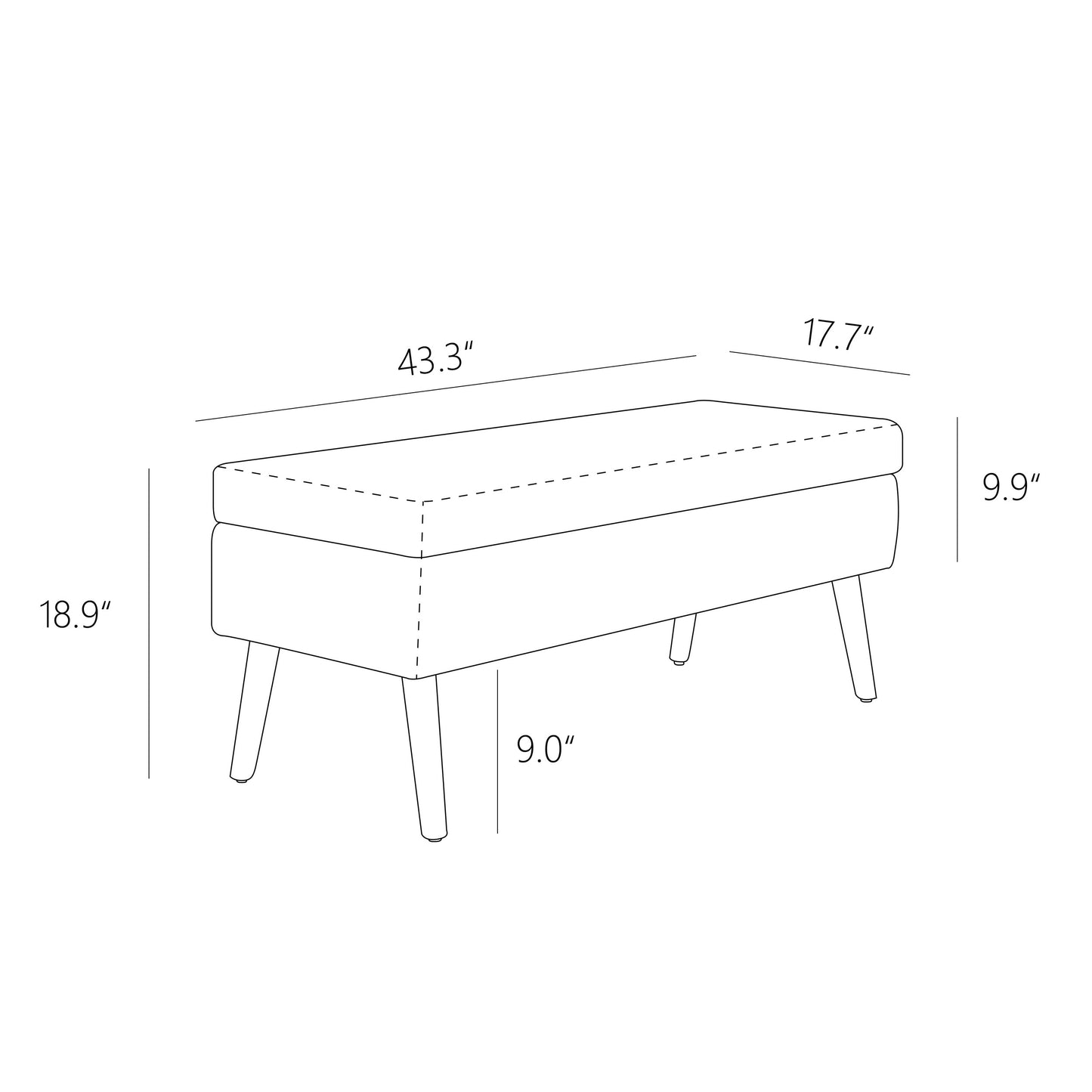 Storage Game Bench