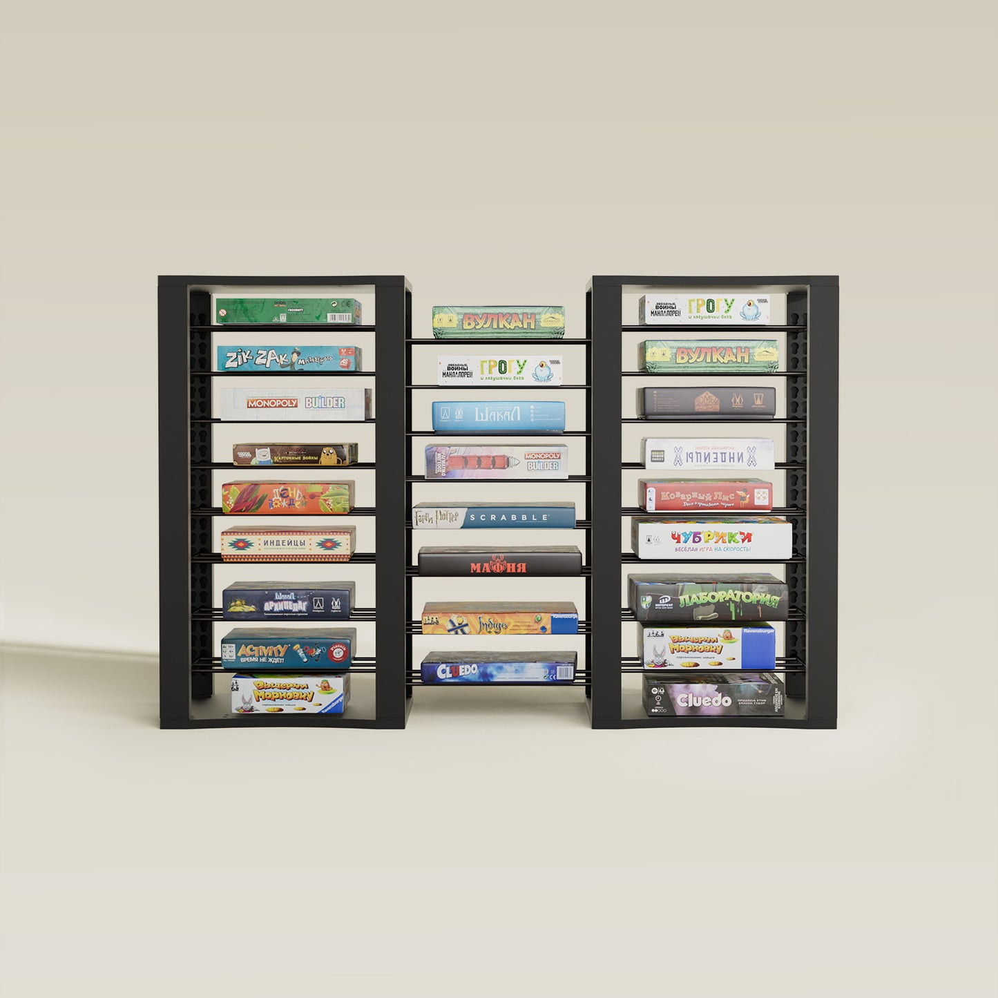 BoxDuke + 24 shelves