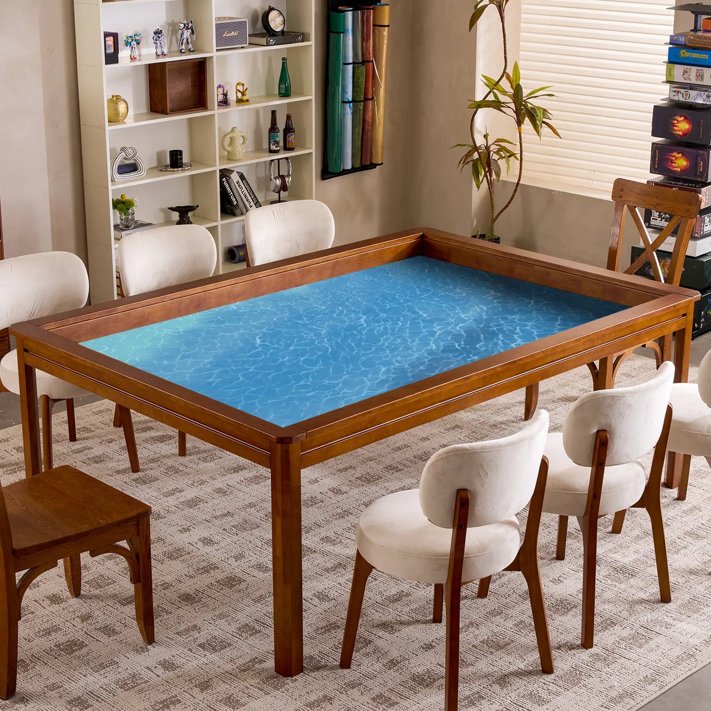 4×6' Single-Sided Game Table Playmat – for Board Games & RPGs