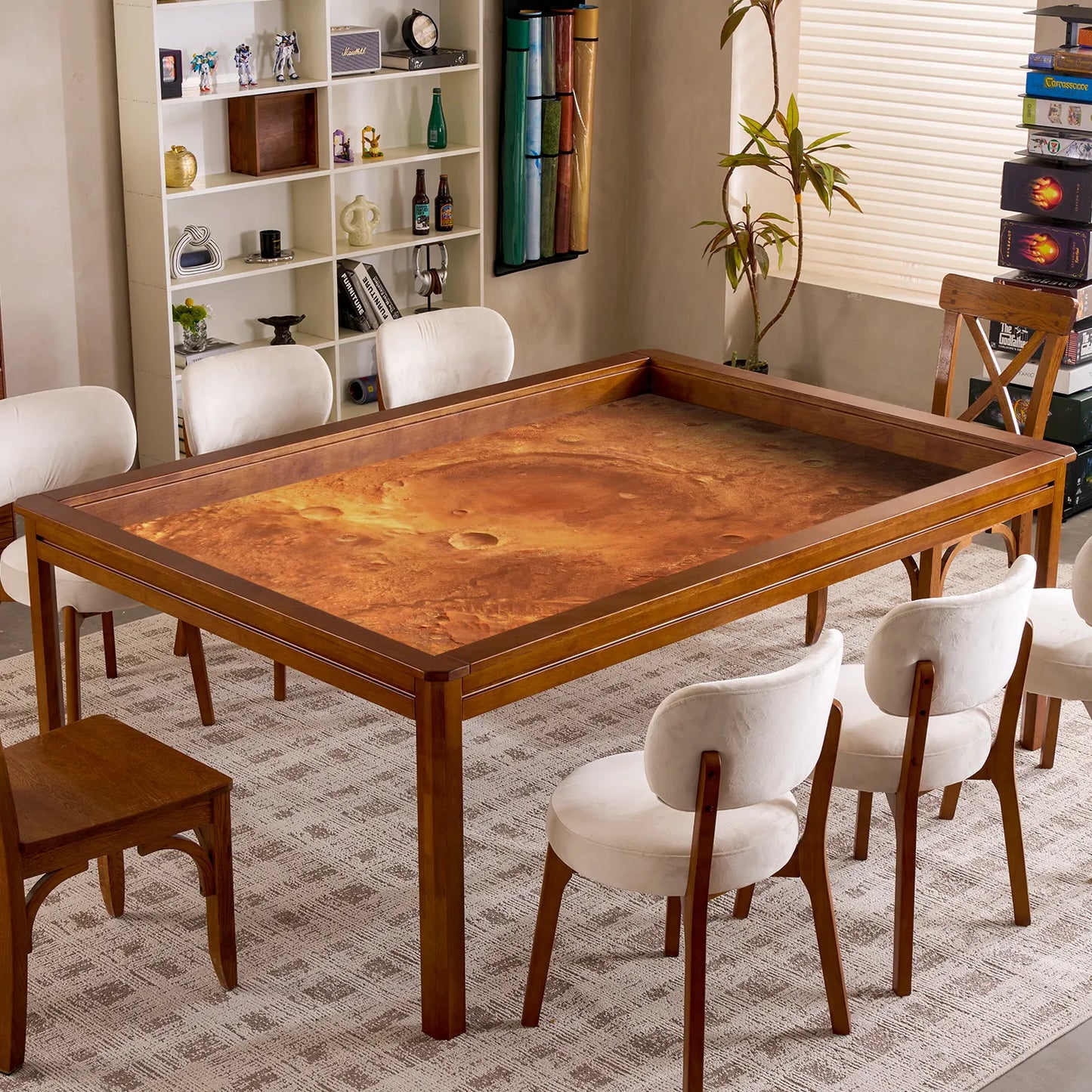 4×6' Single-Sided Game Table Playmat – for Board Games & RPGs