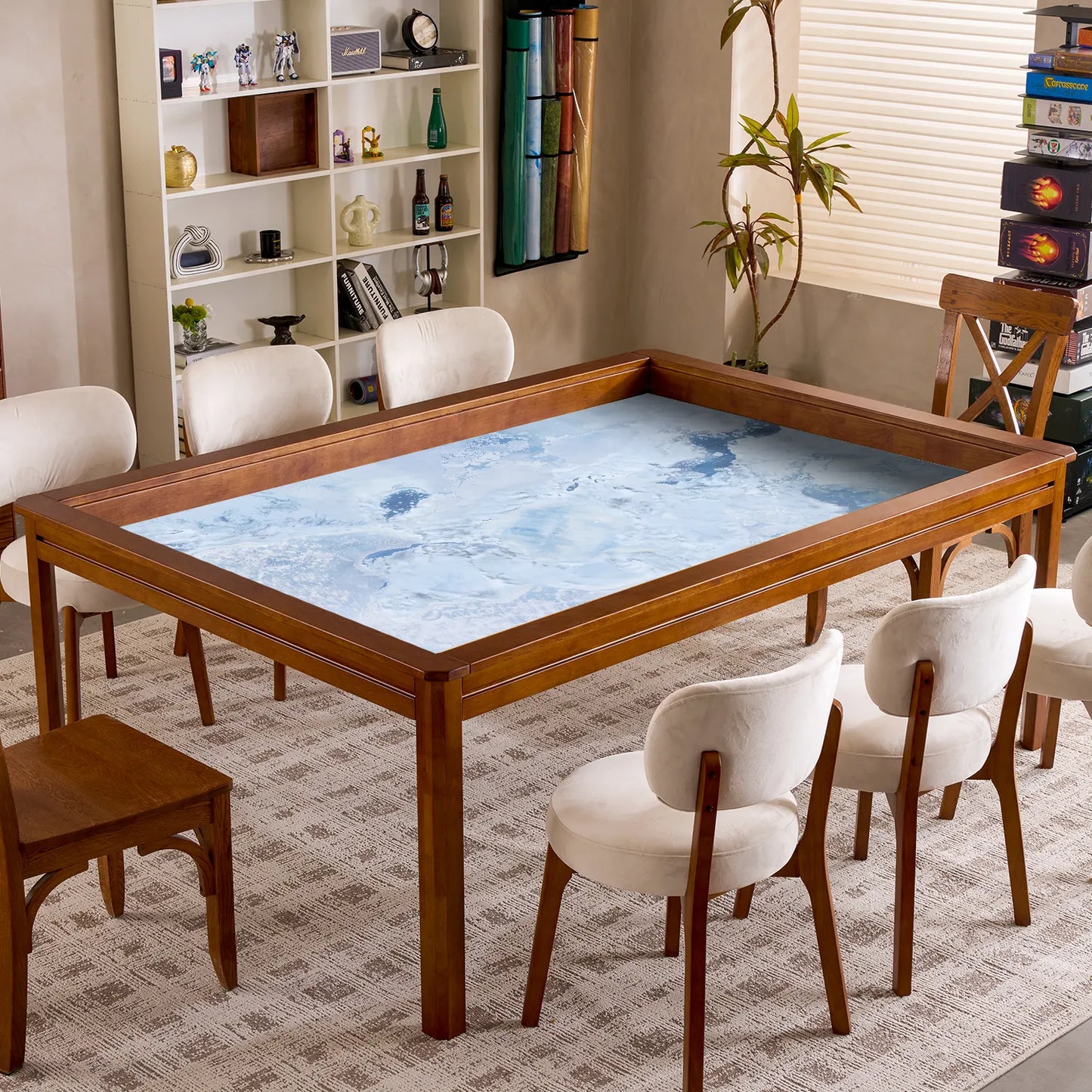 4×6' Single-Sided Game Table Playmat – for Board Games & RPGs