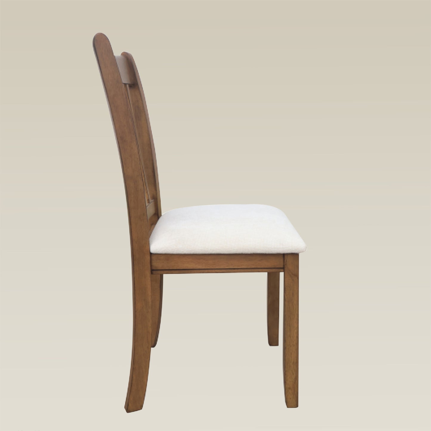 Wooden Back Chairs - Set of 2