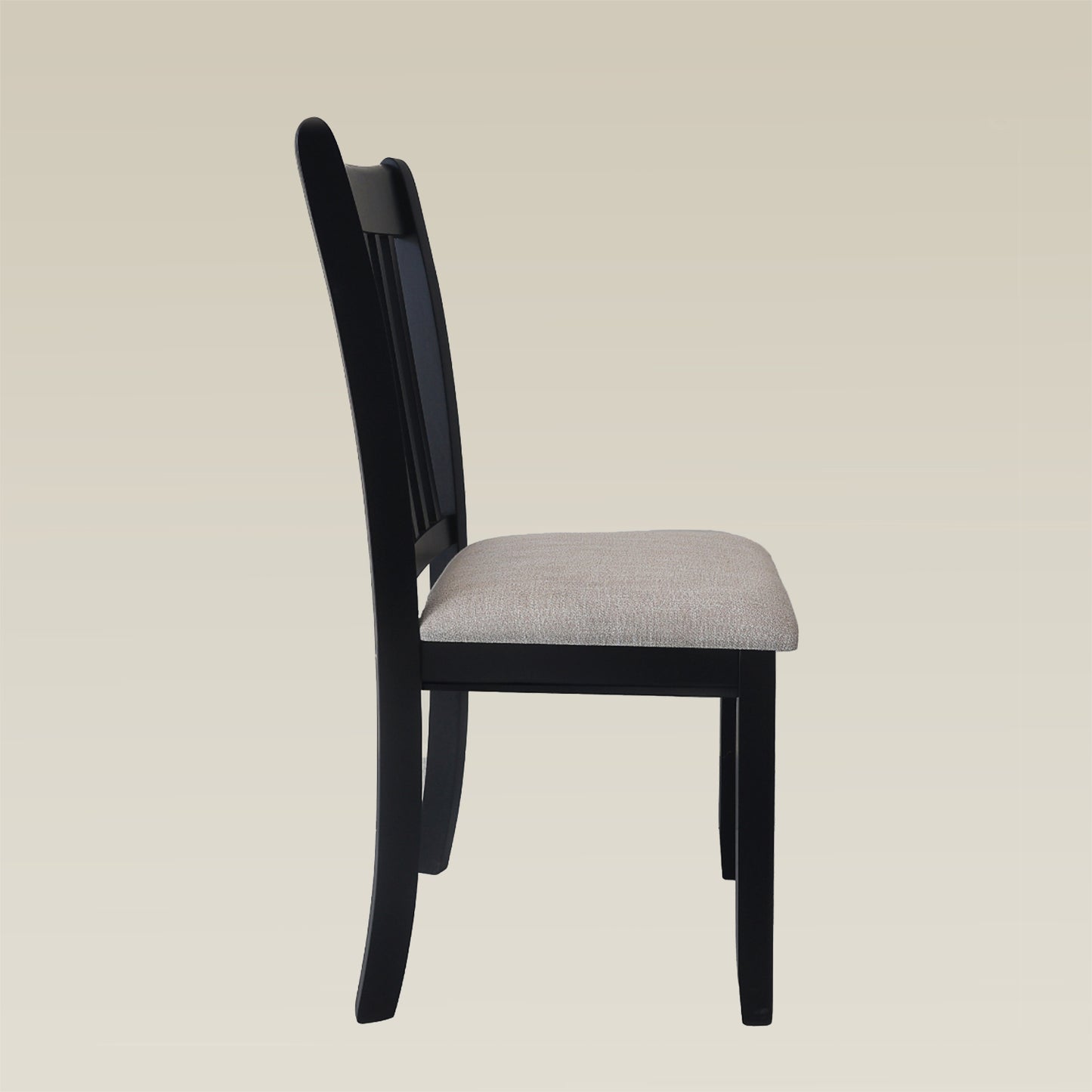 Wooden Back Chairs - Set of 2