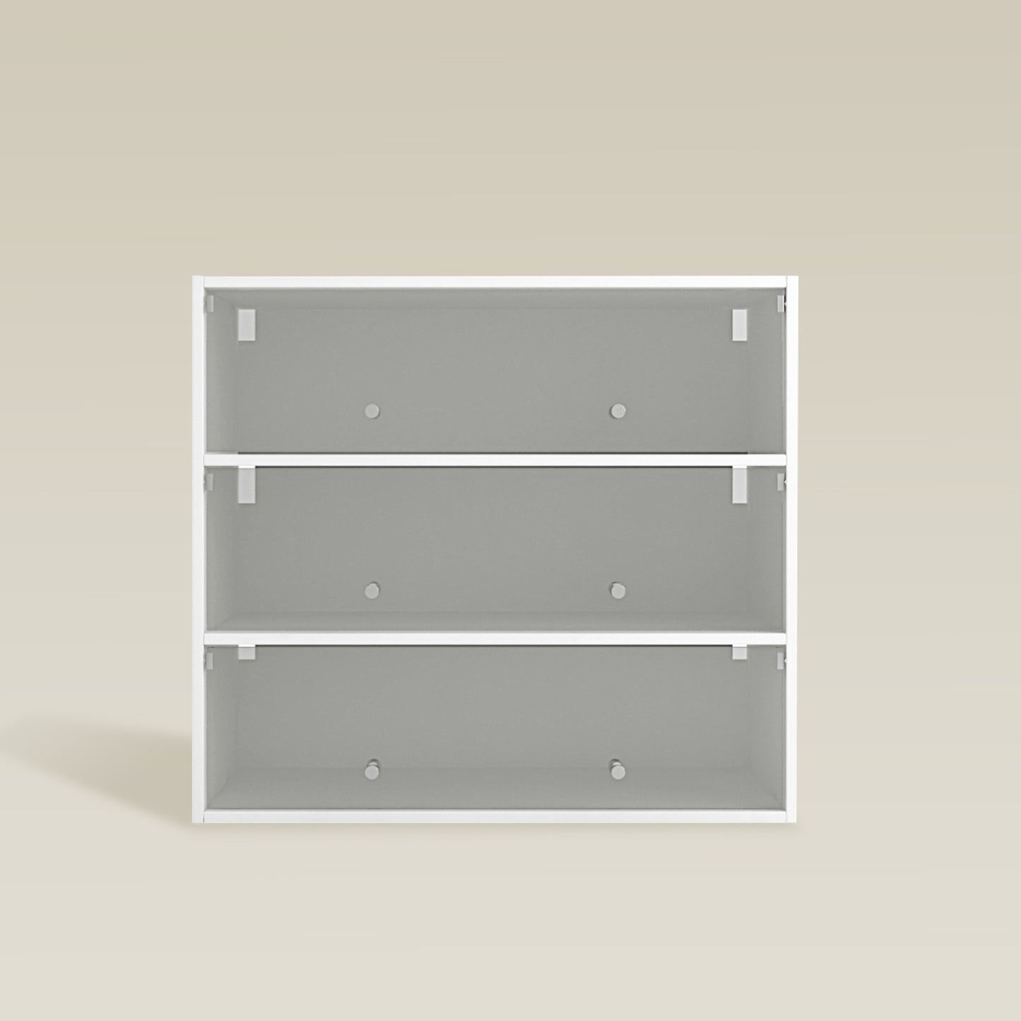 RGB LED Glass Cabinet-3 Tiers