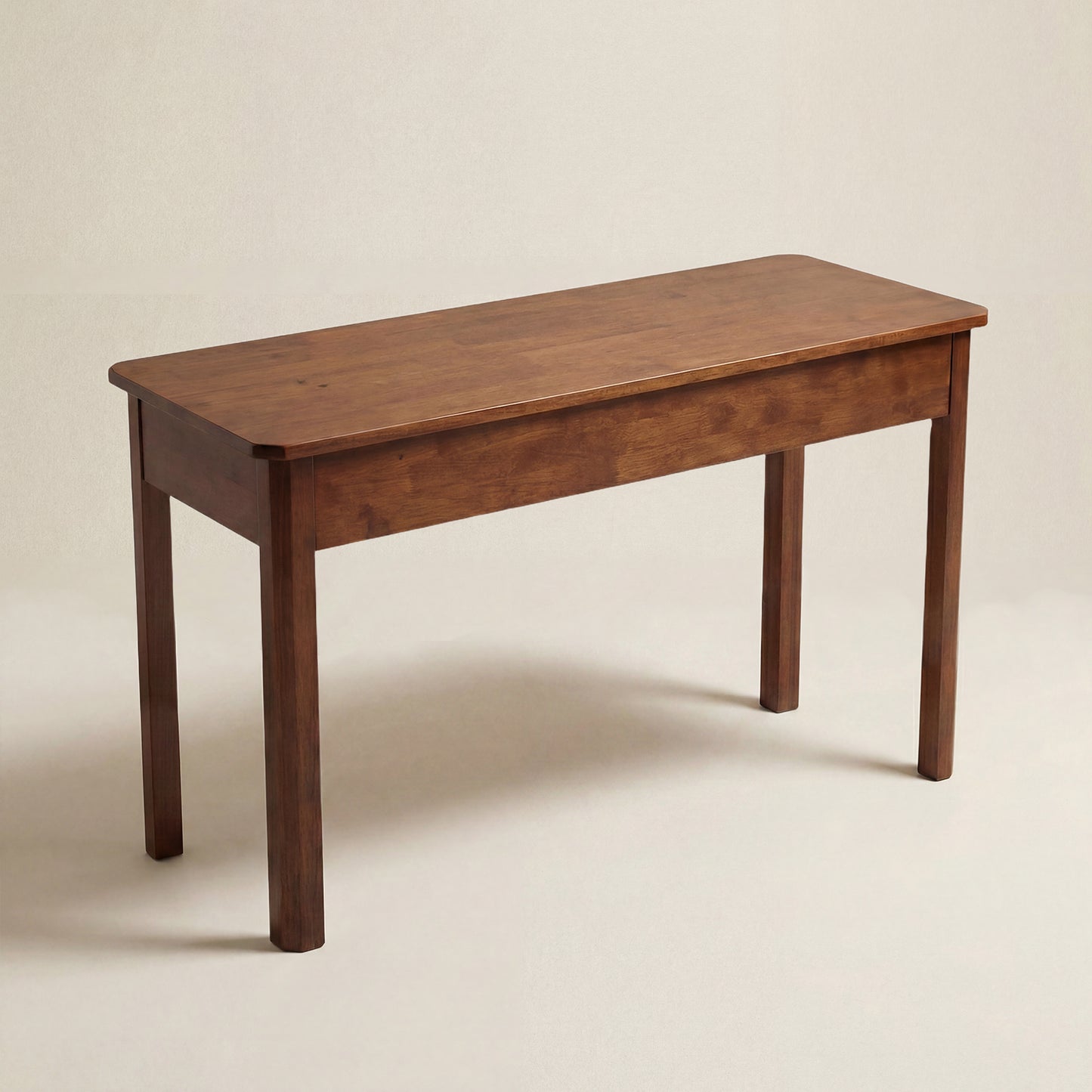 95 cm solid wood storage bench