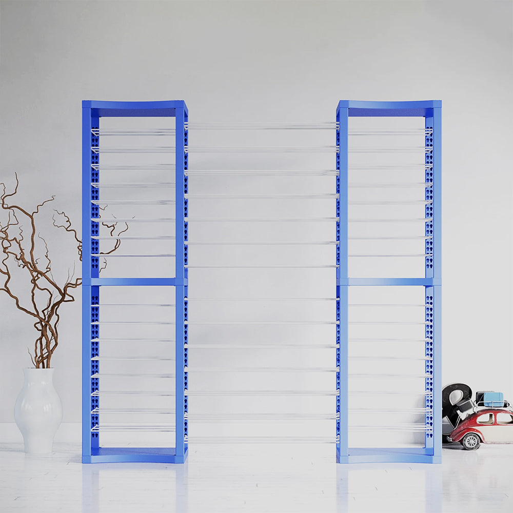 BoxKing + 14 extra wide shelves + 32 shelves