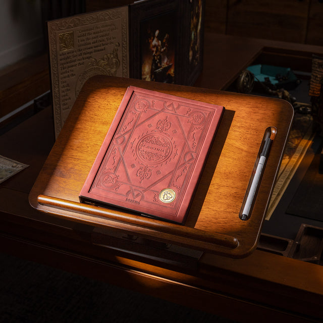 Cavatina: Vertical Tabletop Binder RED