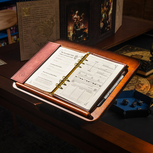 Cavatina: Vertical Tabletop Binder