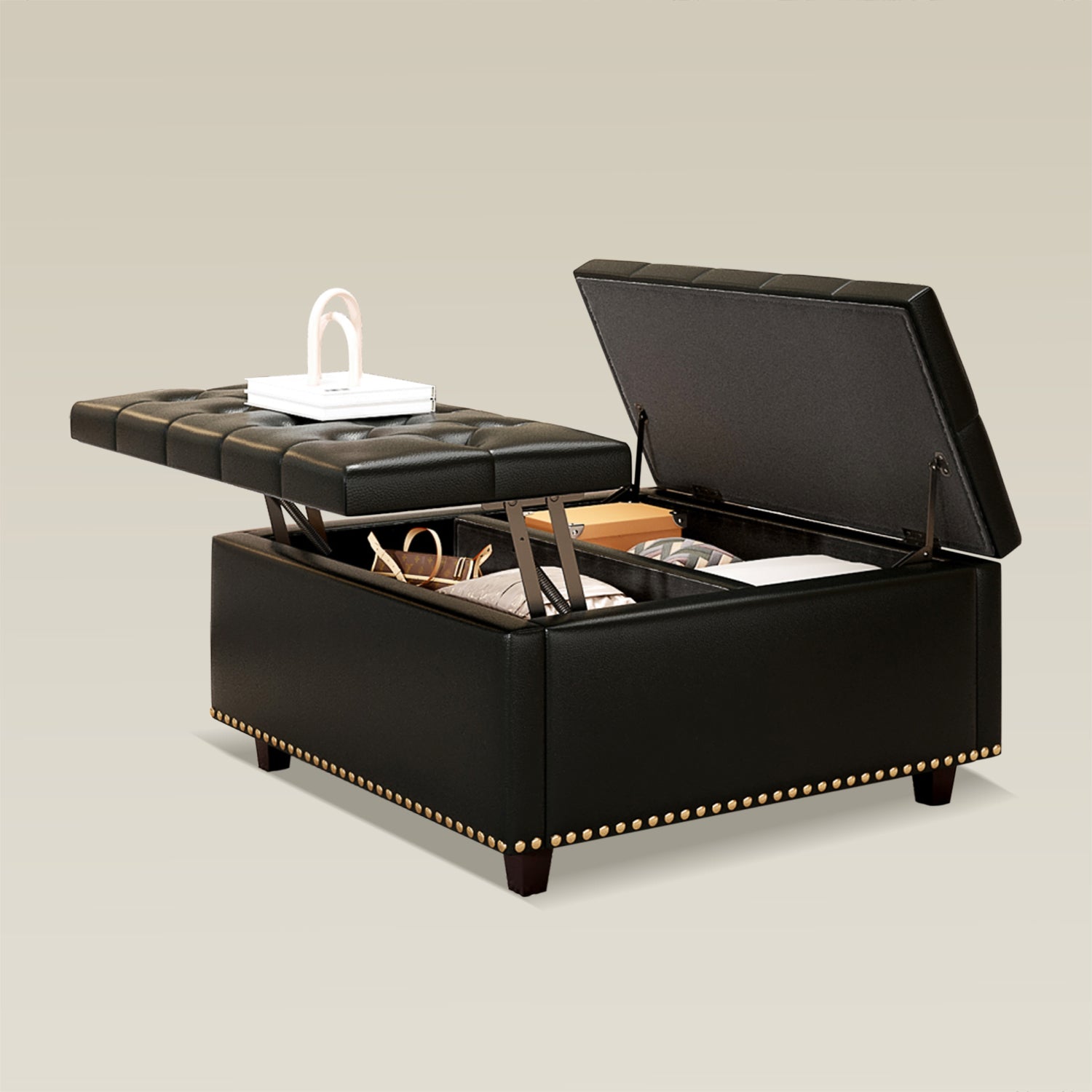 leather-storage-bench