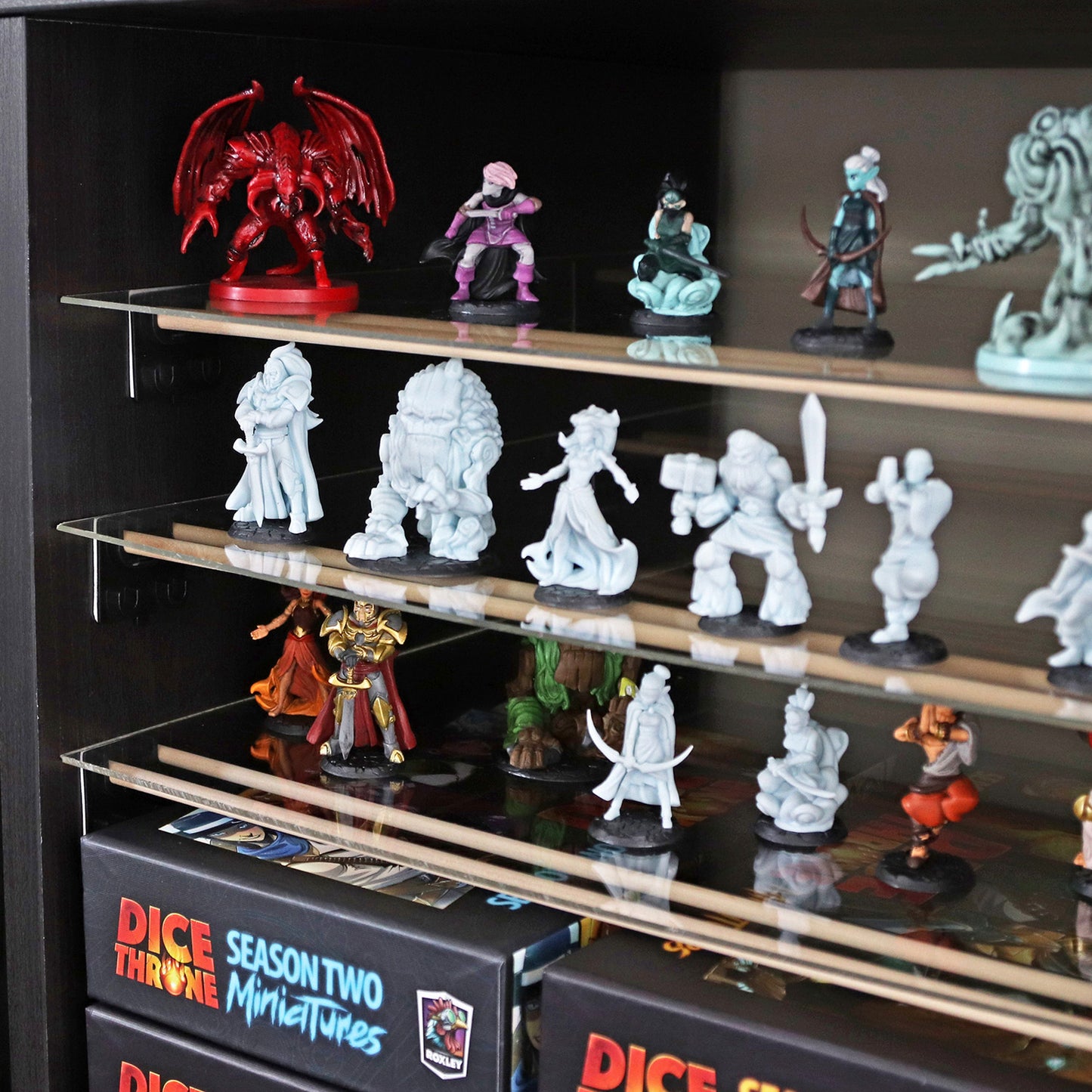 Acrylic display shelves for LAX RAX (5-Pack)
