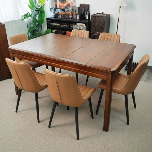 Natural wood Upgraded Kingswood 3×5 board game table with topper