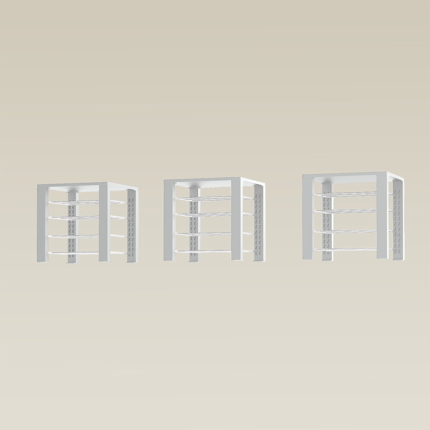 Triple ShortThrone with 12 shelves