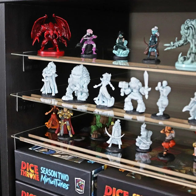 Acrylic display shelves for LAX RAX (5-Pack)-BoxKing