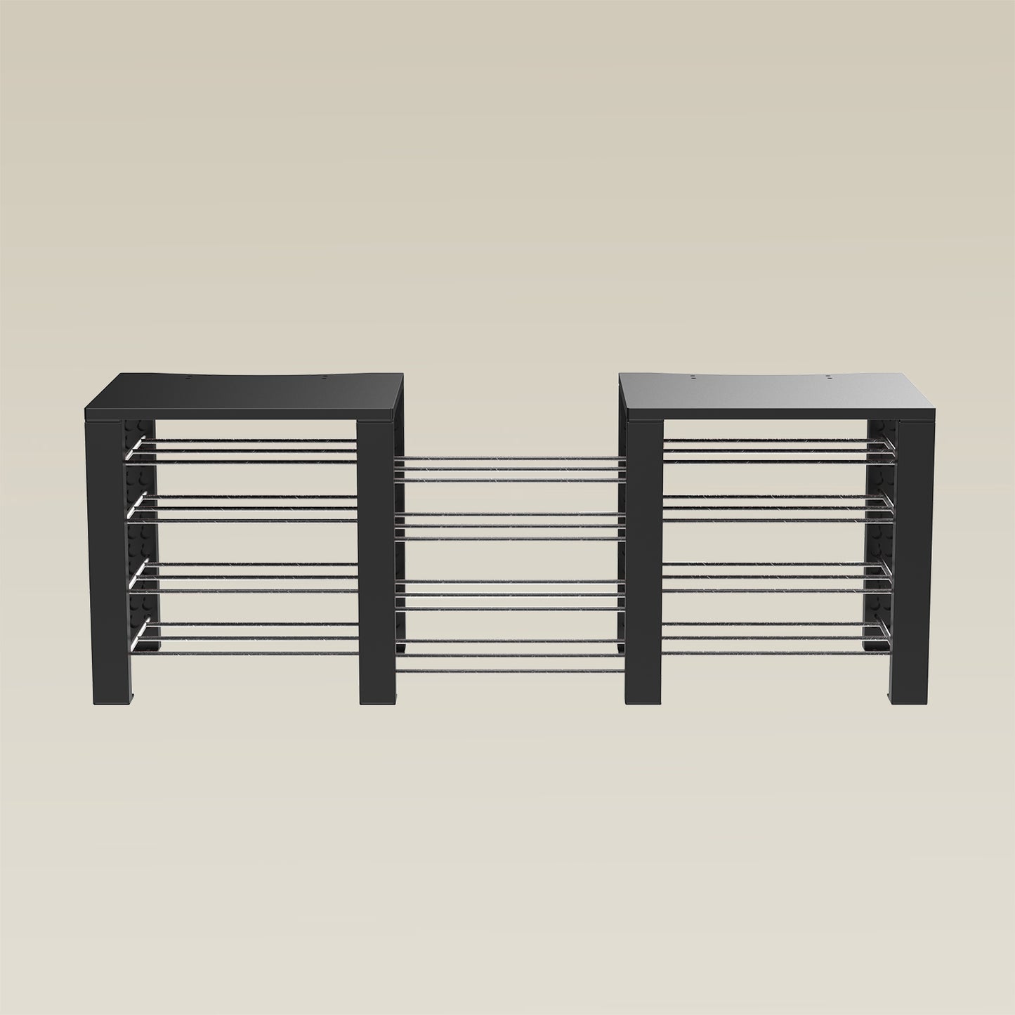 Double ShortThrone with 12 shelves