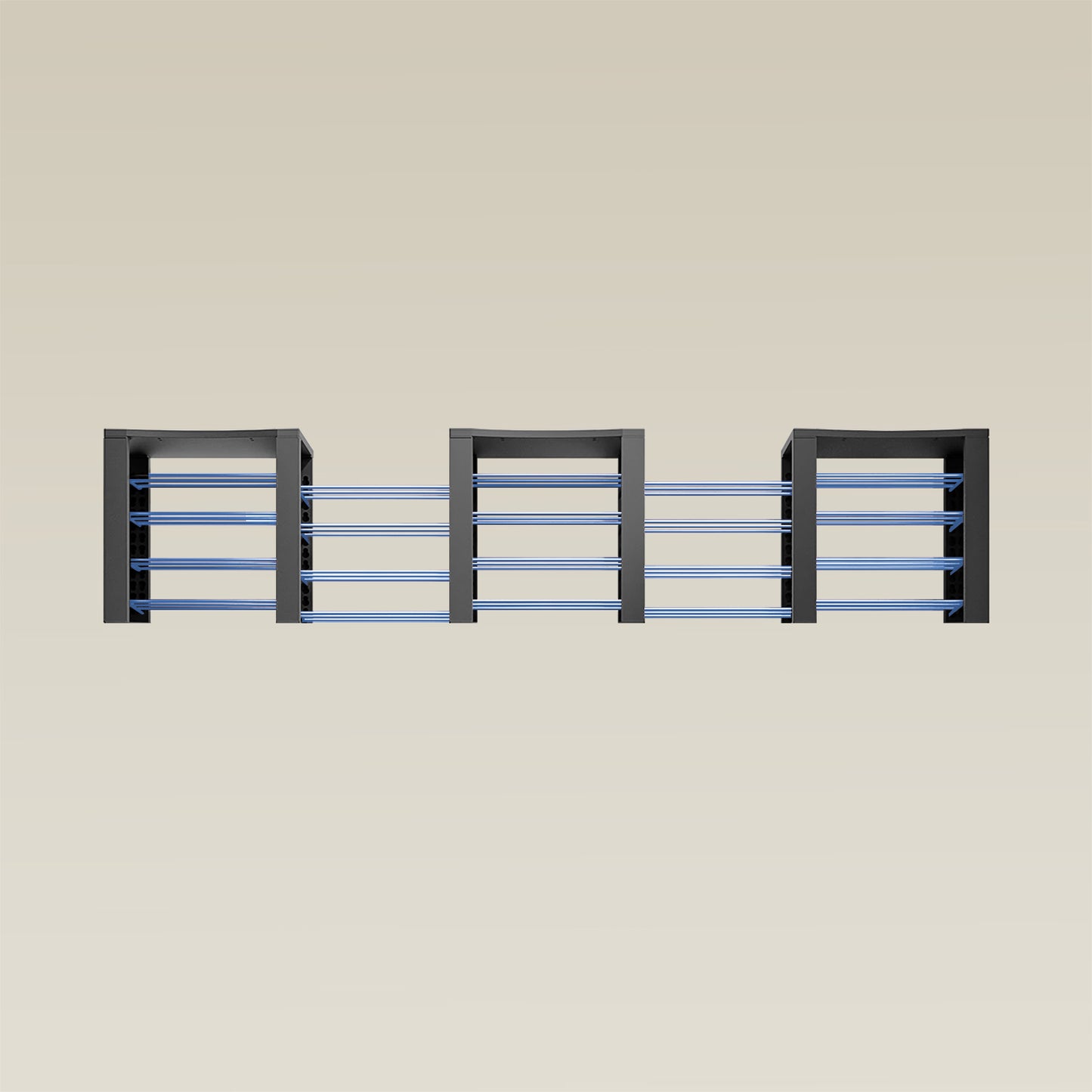Triple ShortThrone with 20 shelves