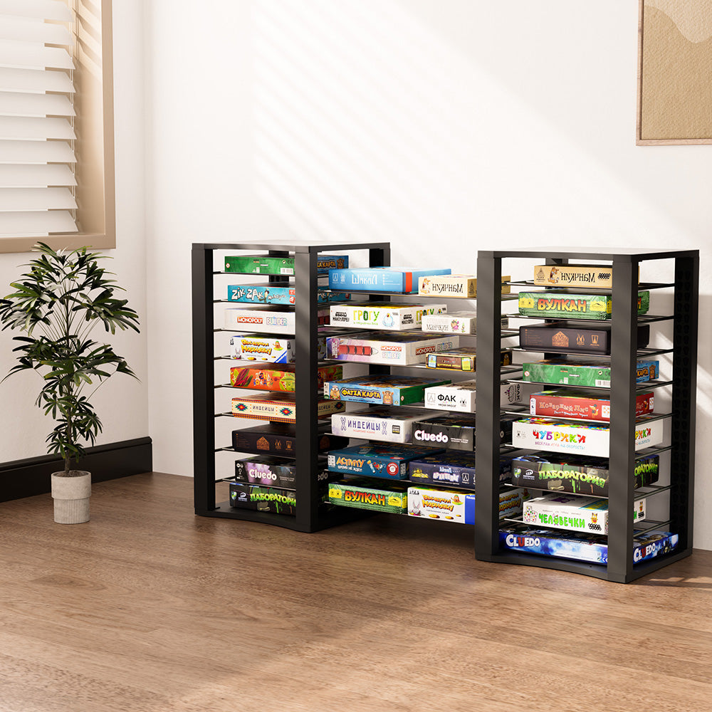 BoxDuke + 7 extra wide shelves + 16 shelves