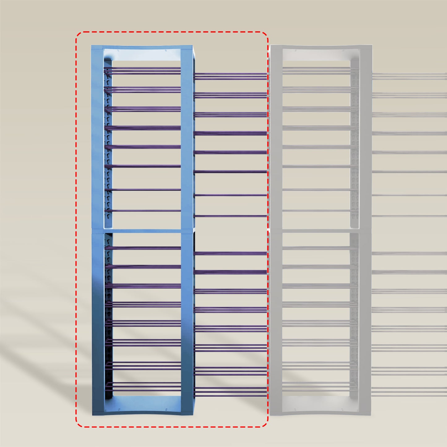BoxThrone Tower Expansion + 32 Shelves