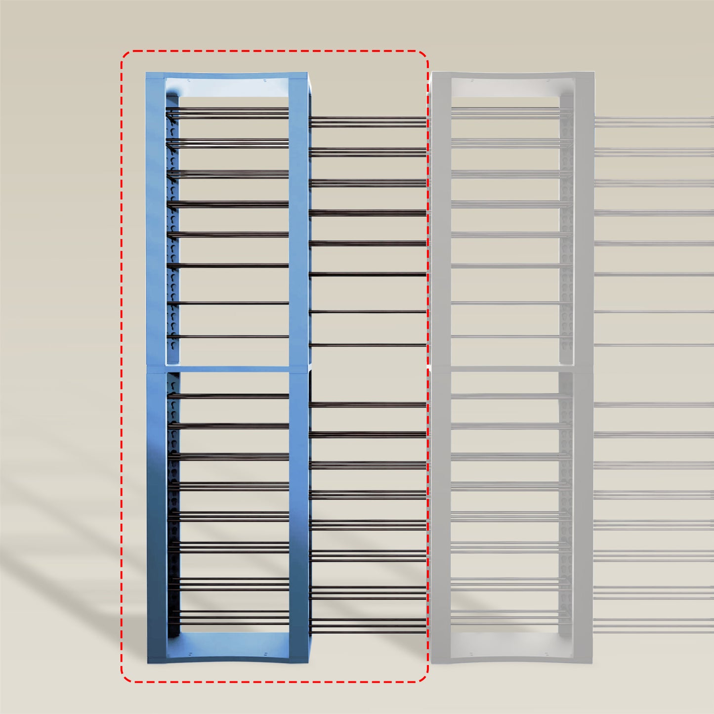 BoxThrone Tower Expansion + 32 Shelves
