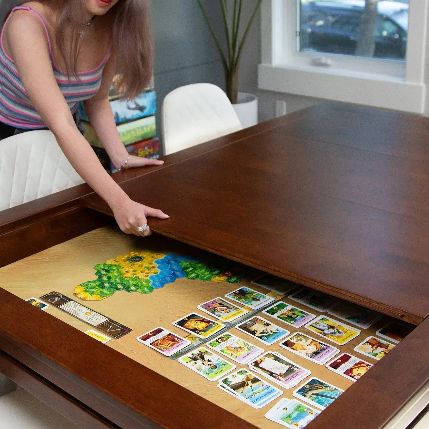 cherry-wooden-gaming-tables-with topper