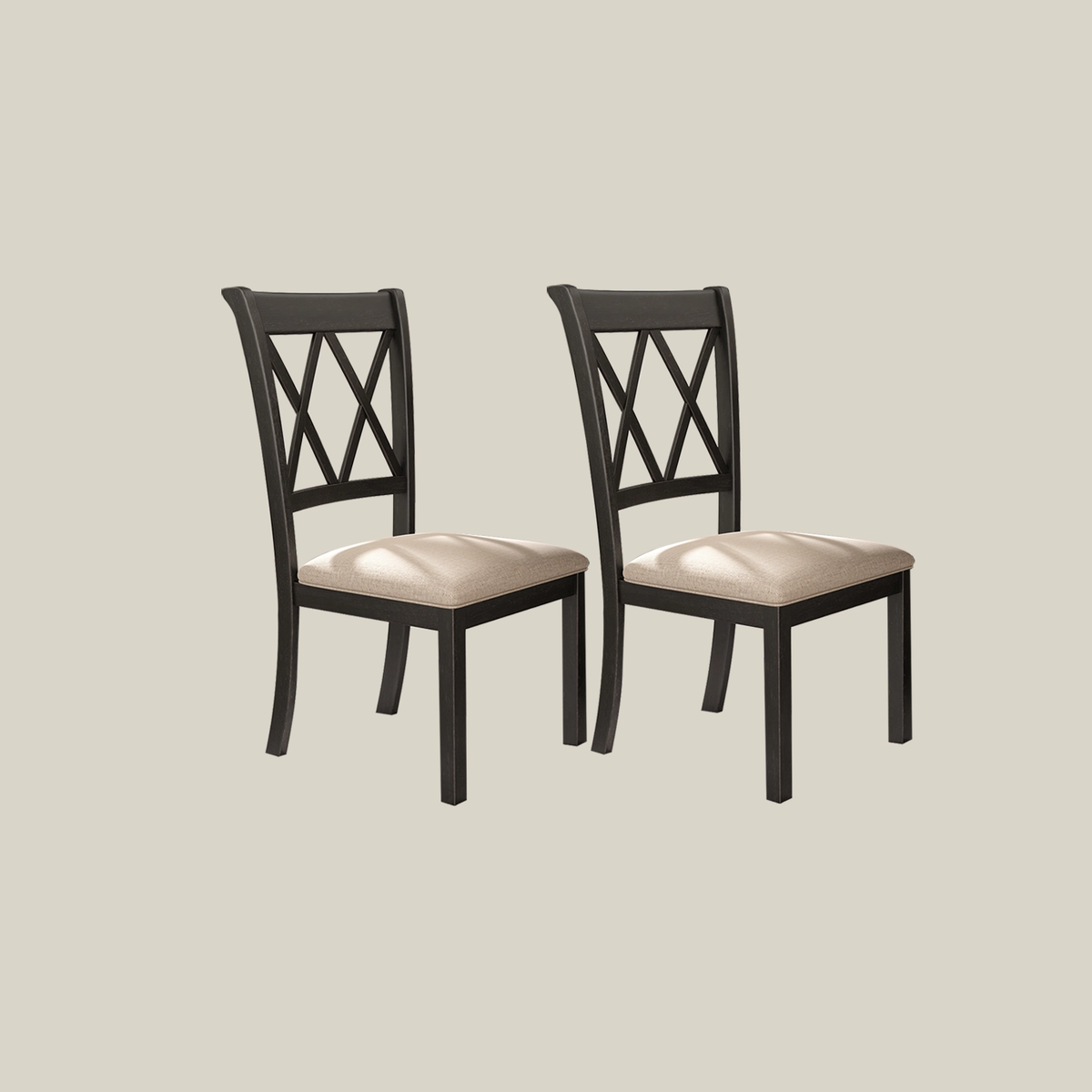 Classic Cross-Back Gaming & Dining Chairs