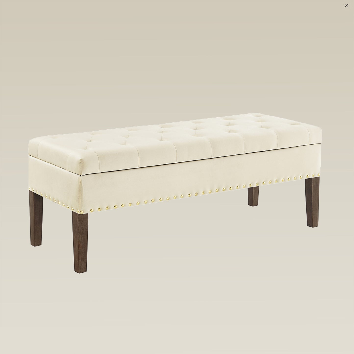 CloudBench – Velvet Storage Bench