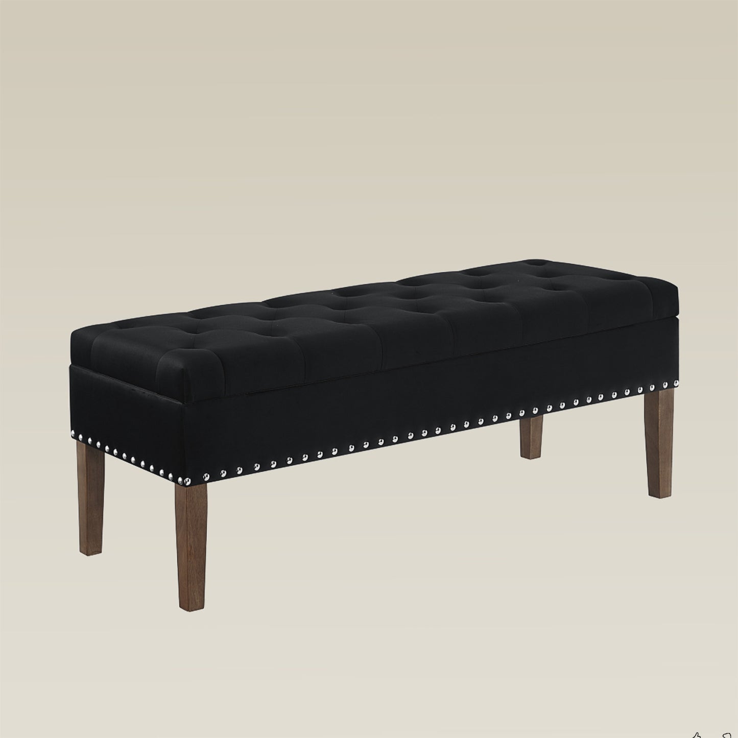 CloudBench – Velvet Storage Bench