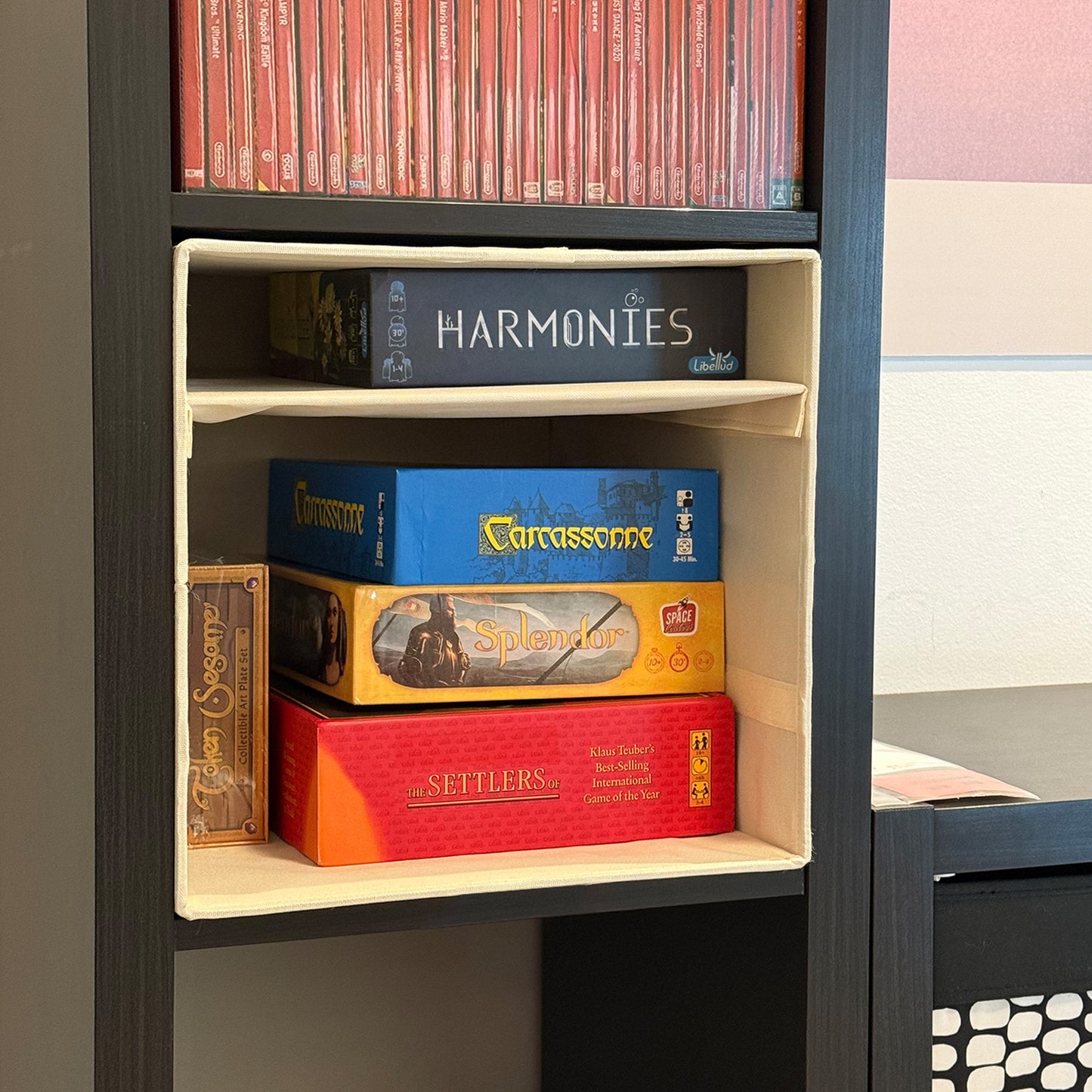 collapsible-oxford-fabric-storage-box-with-adjustable-dividers-–-fits-ikea-kallax