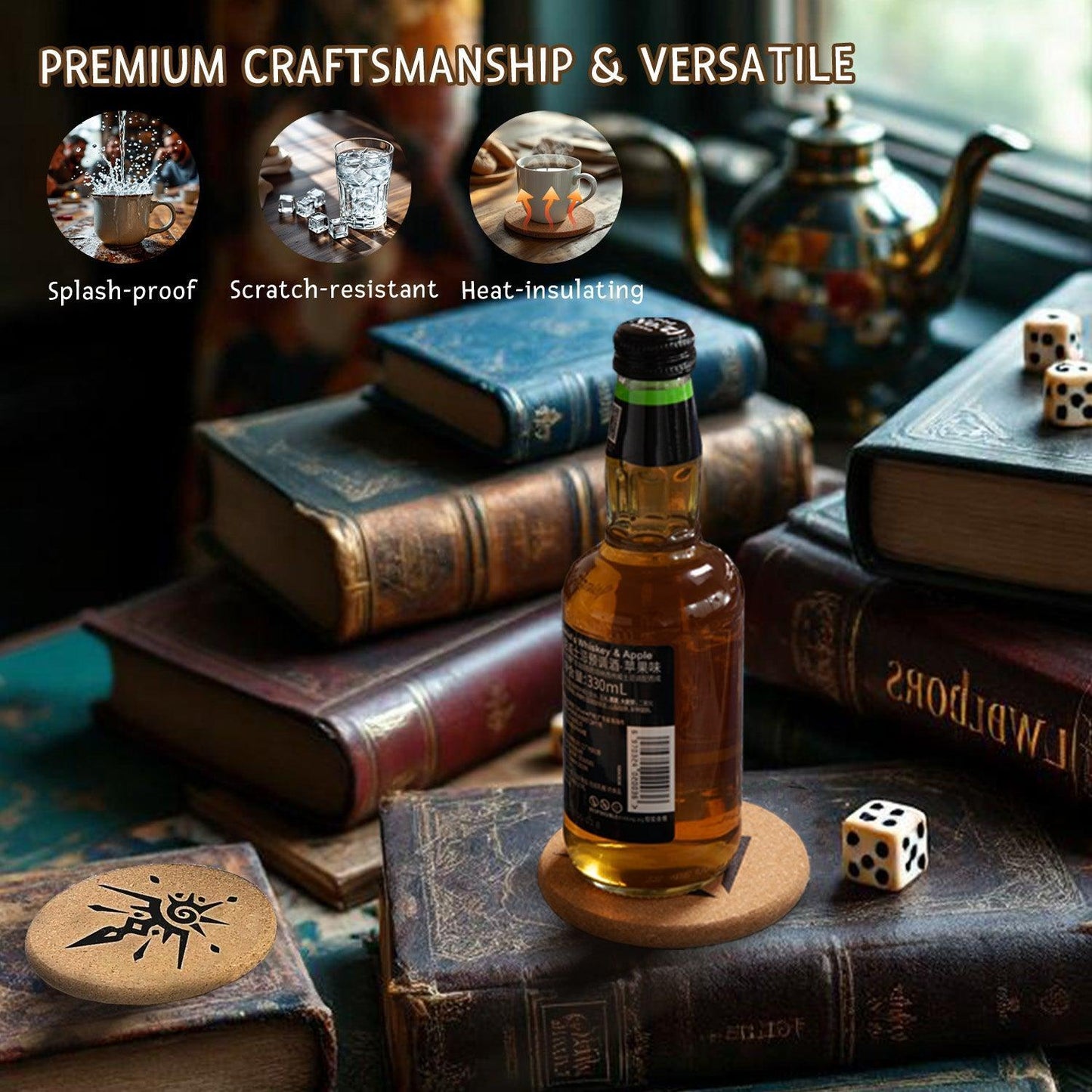 gaming-table-accessories-dnd-class-coasters-cork-14-pack