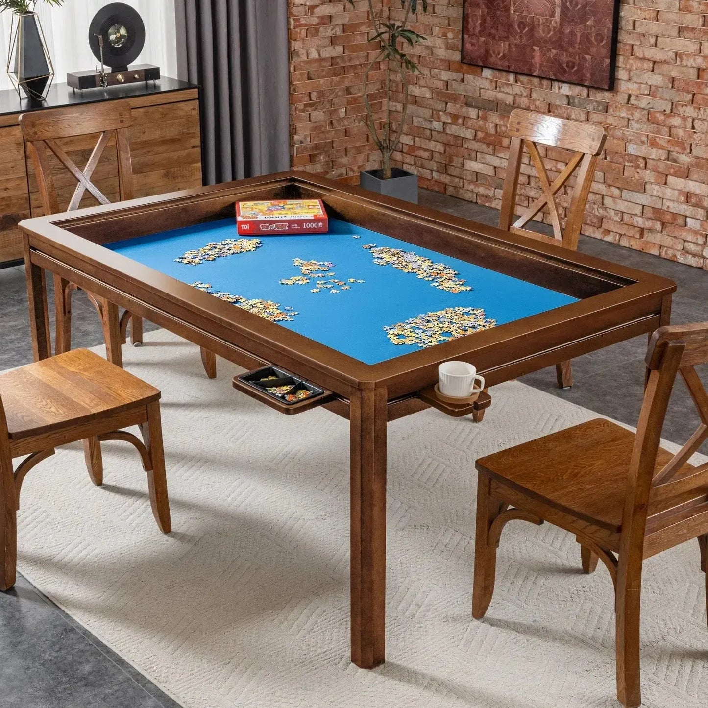 Standard Kingswood (3×5'): The Royal Game Table-BoxKing