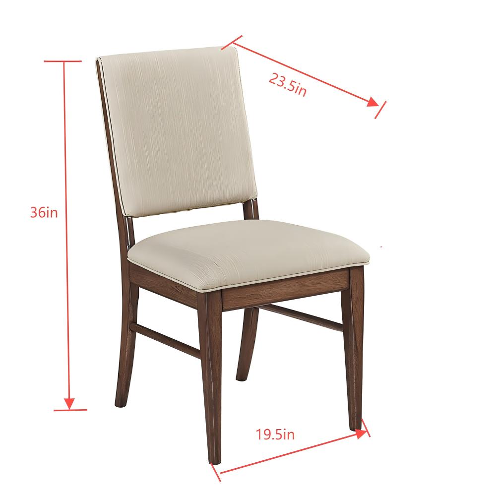Modern Fabric Side Chairs (Set of 2)