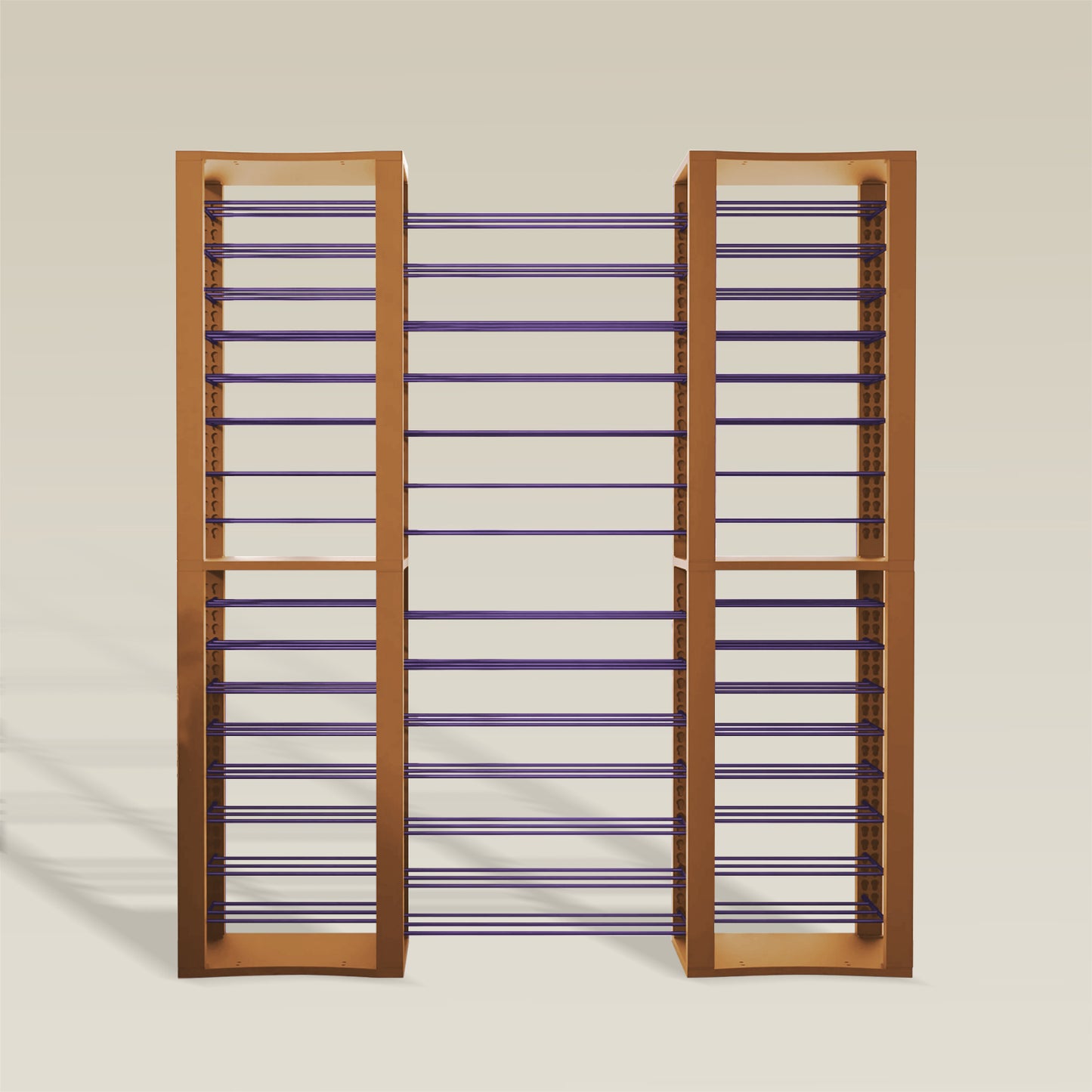 BoxKing + 14 extra wide shelves + 32 shelves