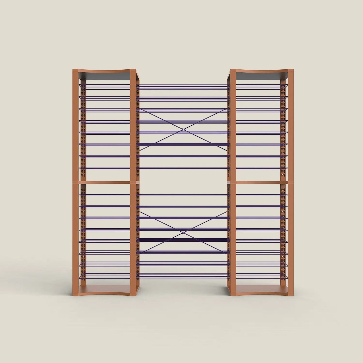 BoxKing + 14 extra wide shelves + 32 shelves