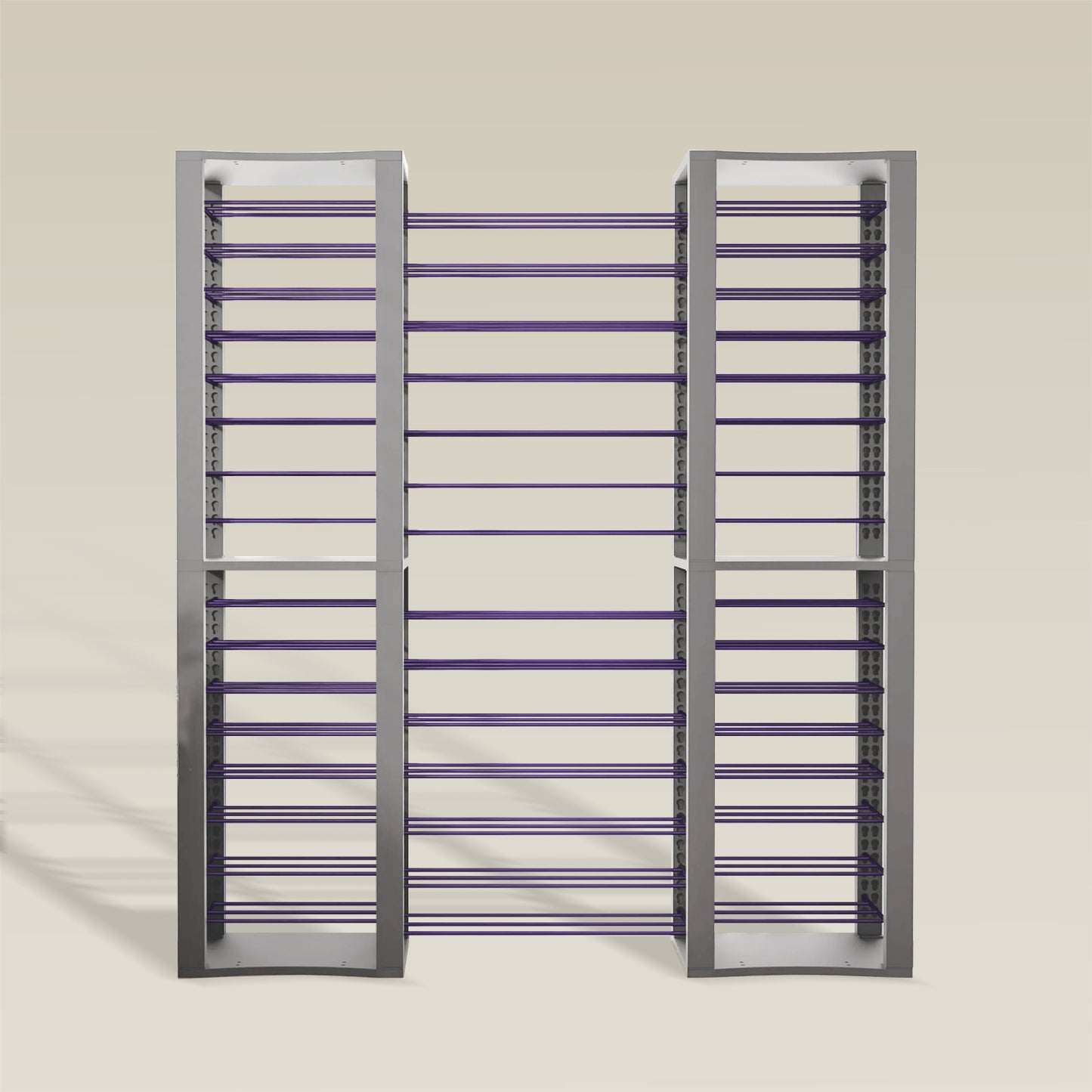 BoxKing + 14 extra wide shelves + 32 shelves