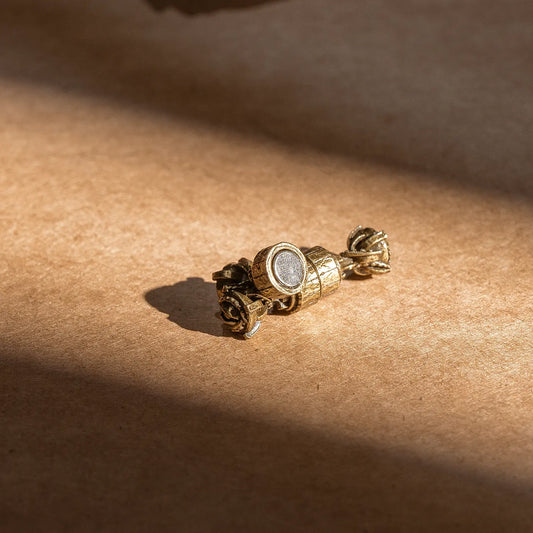 Sculpted metal marker for tabletop RPG use