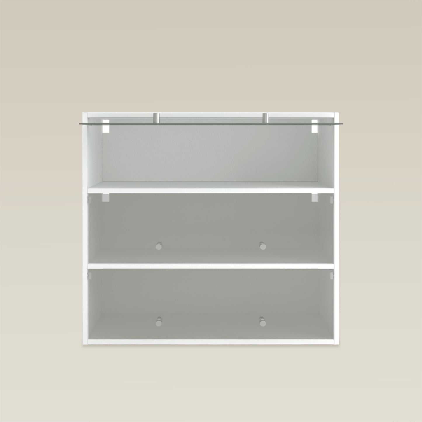 RGB LED Glass Cabinet-3 Tiers