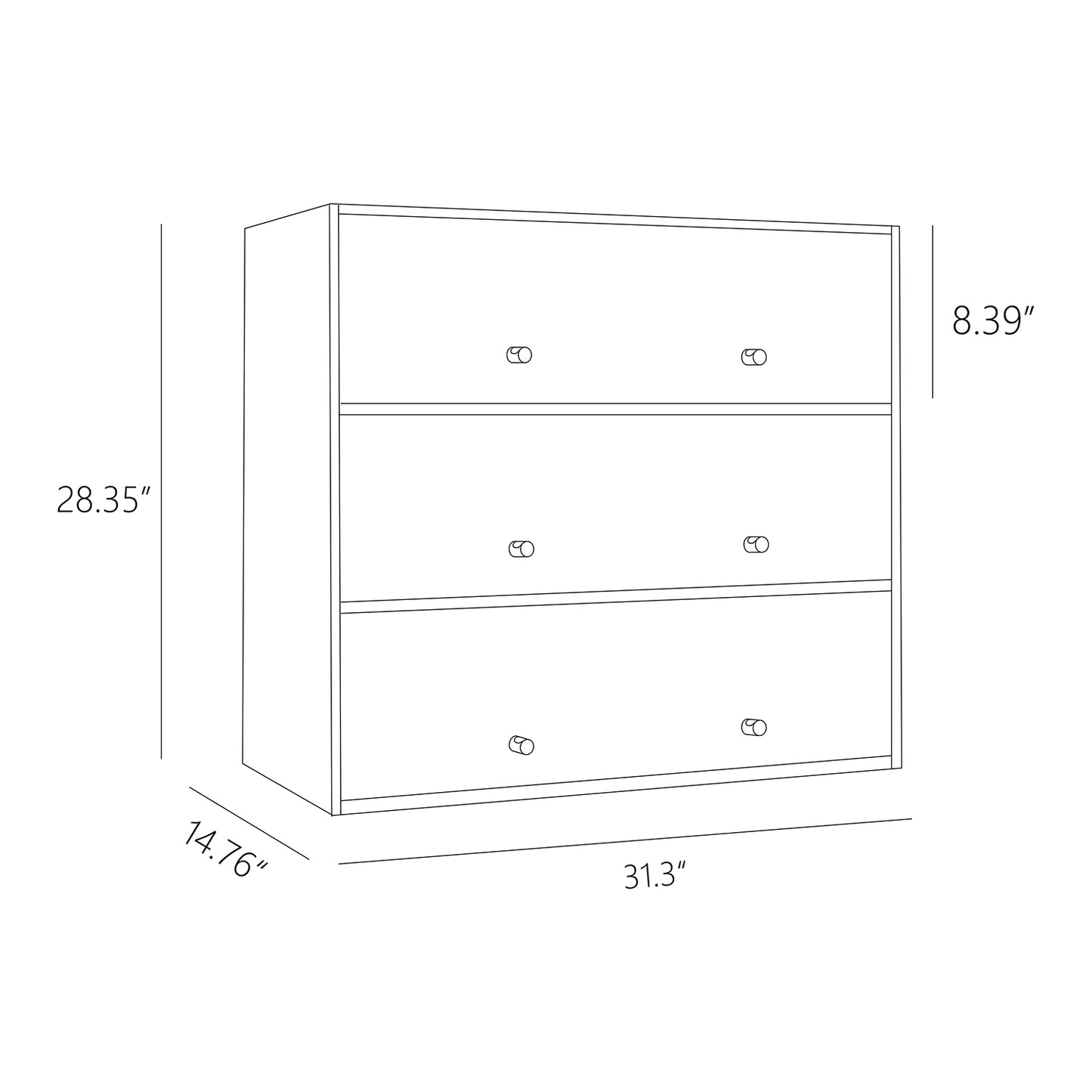 RGB LED Glass Cabinet-3 Tiers