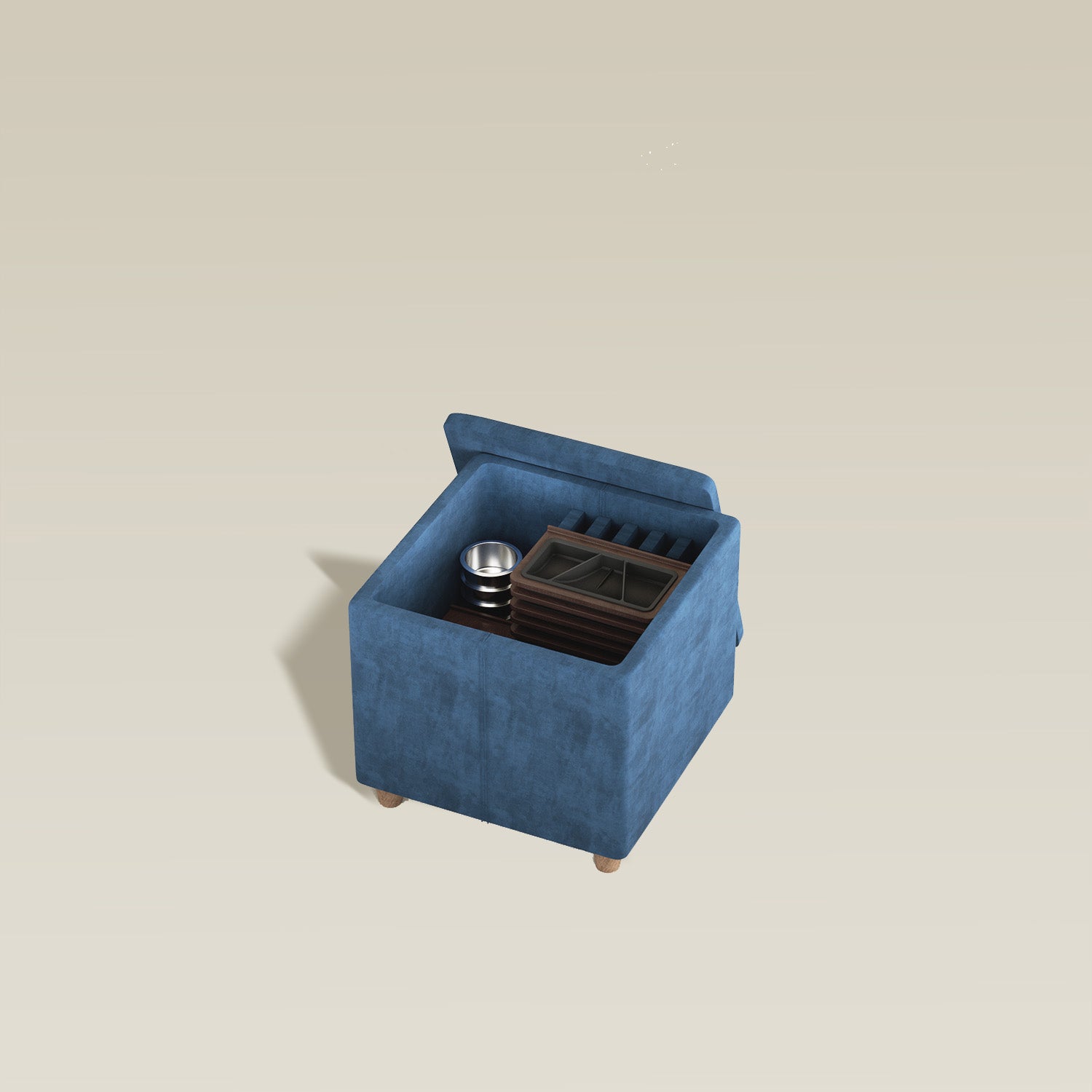 square-velvet-storage-seat-dual-purpose-seat-and-game-accessory-organizer