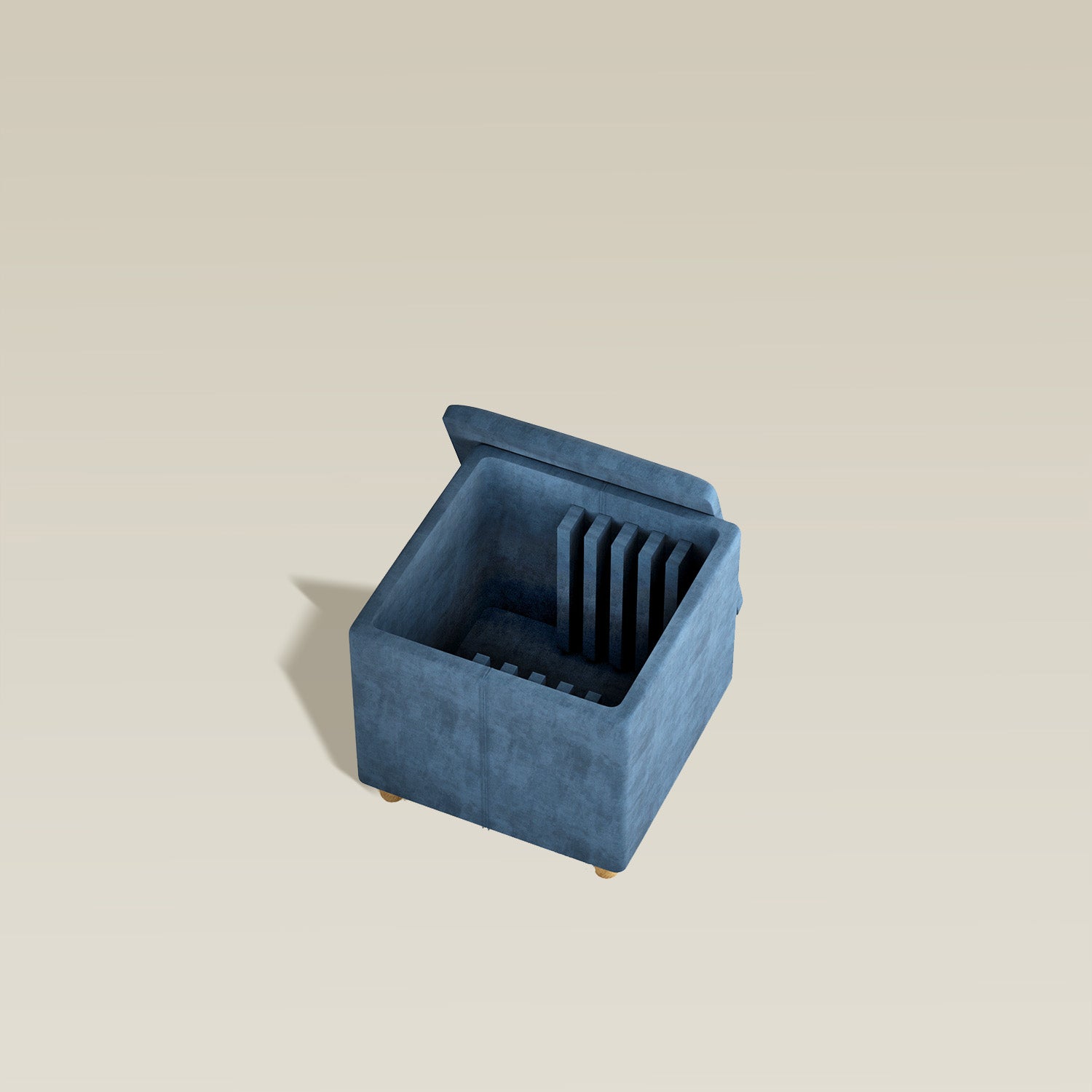 square-velvet-storage-seat-dual-purpose-seat-and-game-accessory-organizer