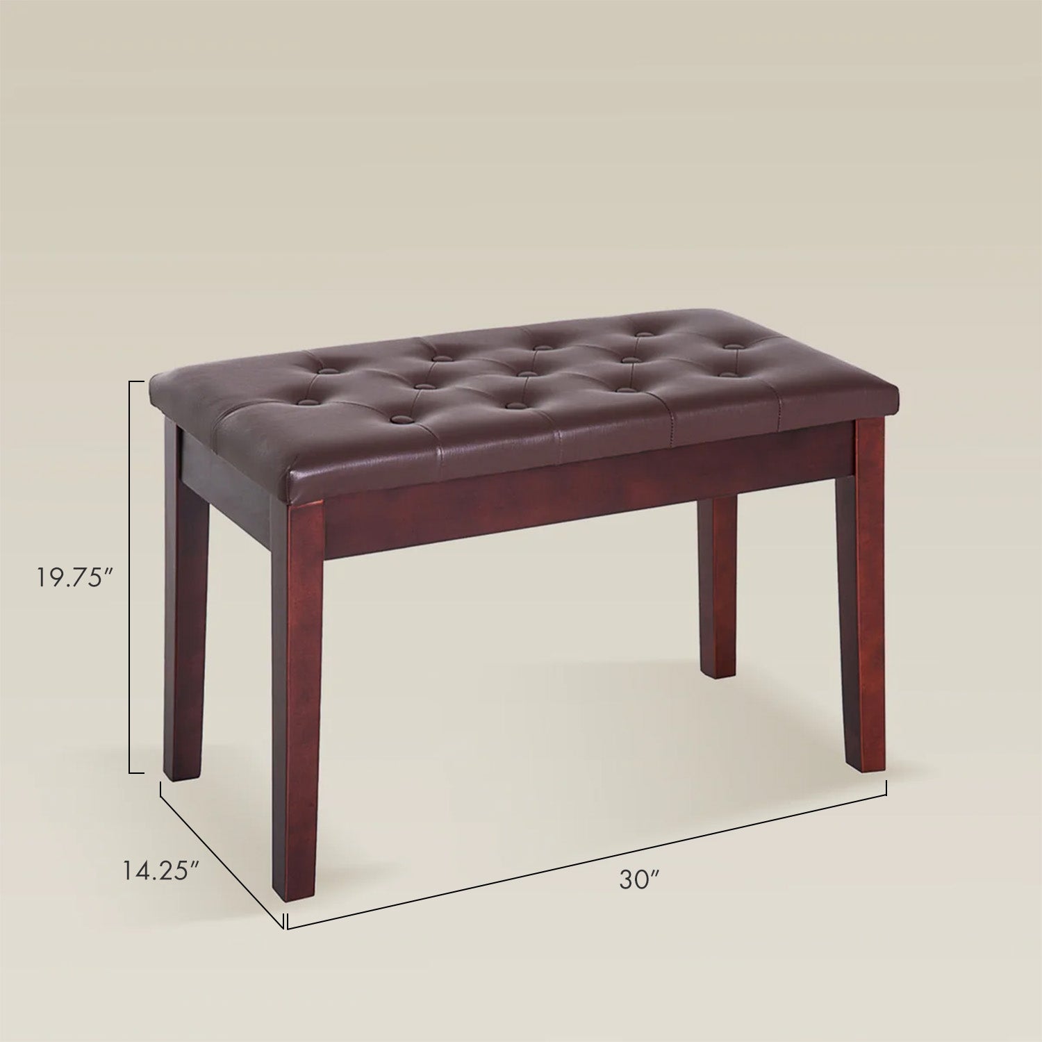 tufted-game-room-bench