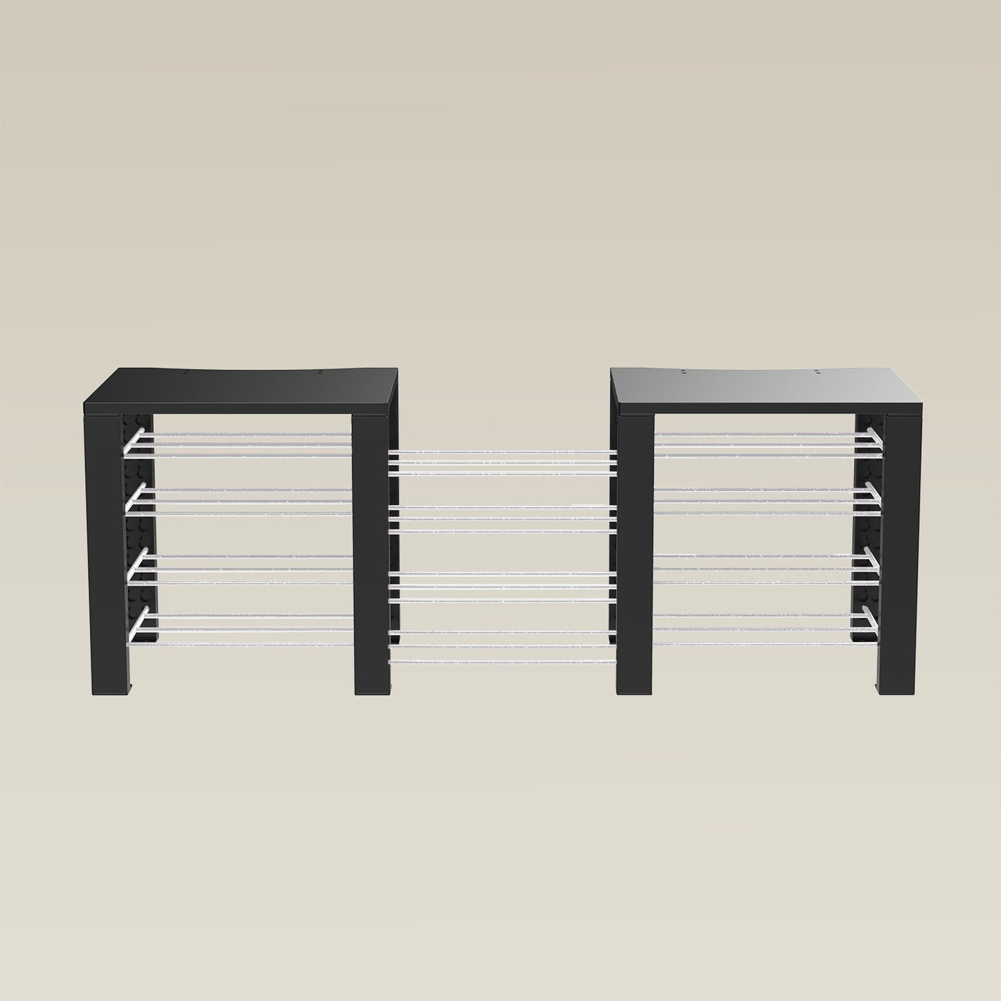 Double ShortThrone with 12 shelves