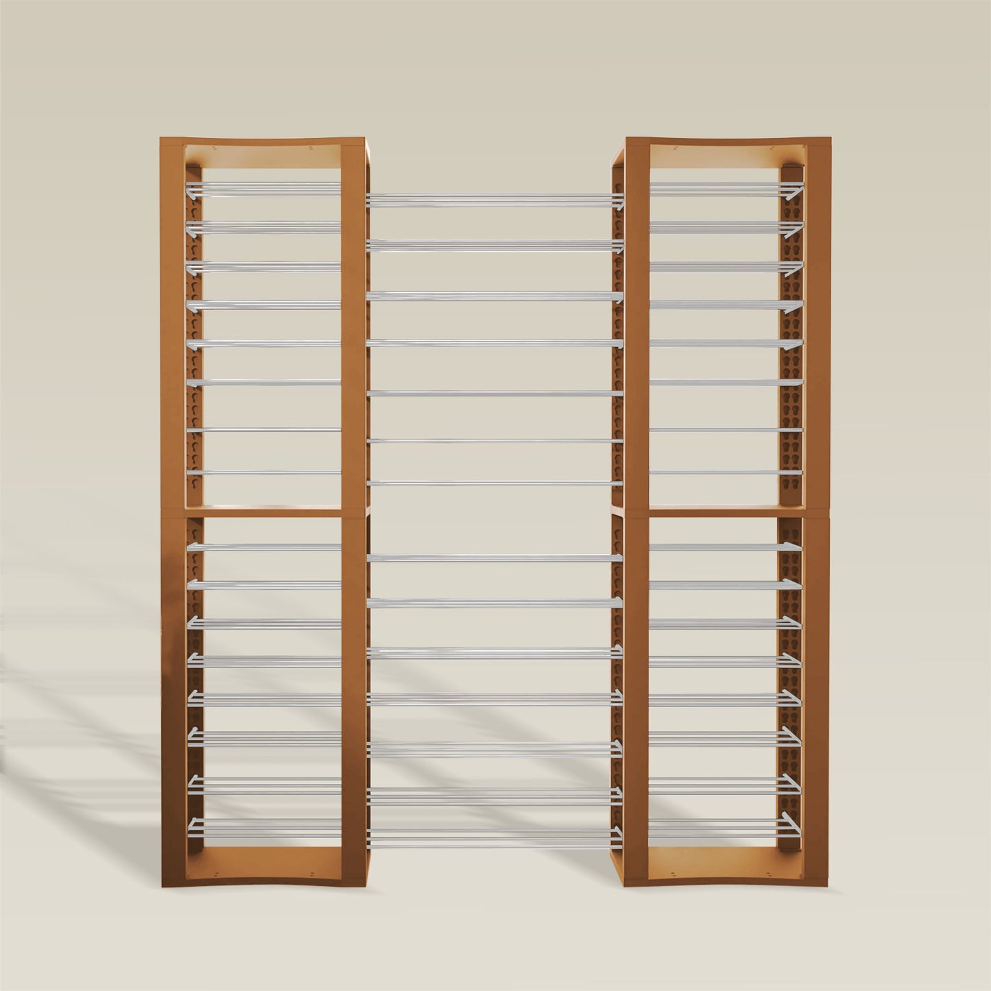 BoxKing + 14 extra wide shelves + 32 shelves