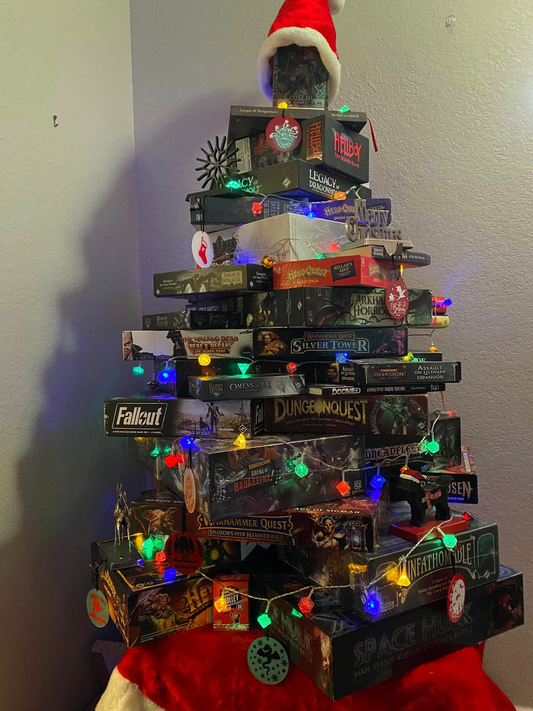 How to Decorate for a Board Game Christmas Party: Christmas Game Night!