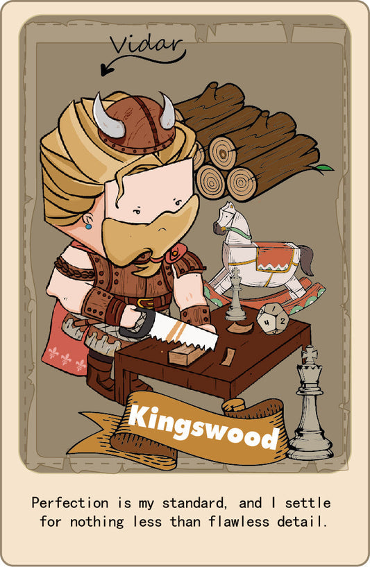 Vidar — The Master Craftsman of Kingswood, BOXKING’s Wooden Board Game Tables Department