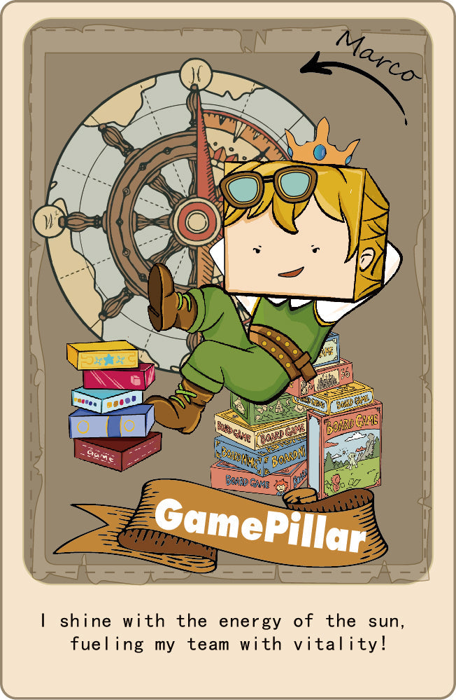 Marco — The Space Magician of GamePillar, BOXKING’s Board Game Storage Department