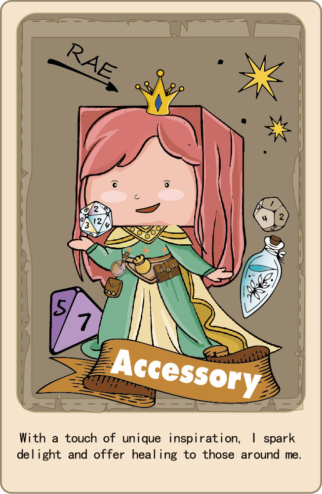 Rae - The Creative Princess of Accessory, BOXKING's Board Game Table Department