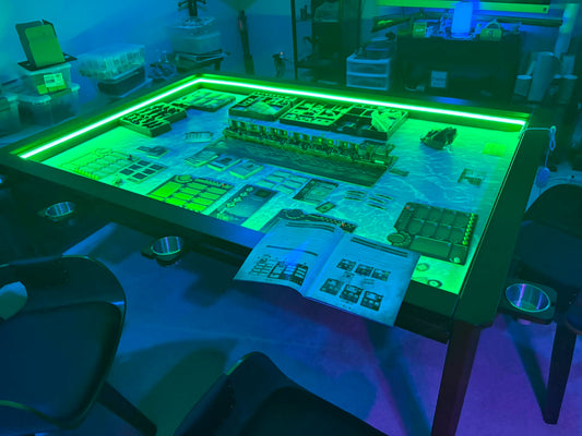 LED Gaming Table Guide: Lighting, Power, Atmosphere, and Visibility