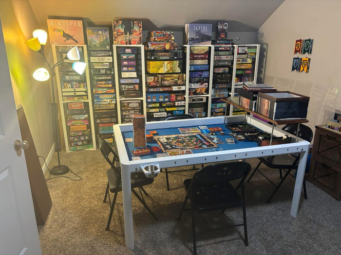 Expandable Board Game Storage Systems for Growing Collections